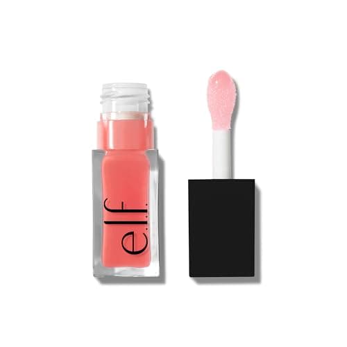 e.l.f. Glow Reviver Lip Oil Review – Pink Quartz Shades Tested