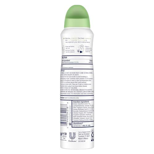 Dove Advanced Care Antiperspirant Deodorant Dry Spray Cool Essentials 3 Count for Helping Your Skin Barrier Repair After Shaving with Pro Ceramide Technology 3.8 oz