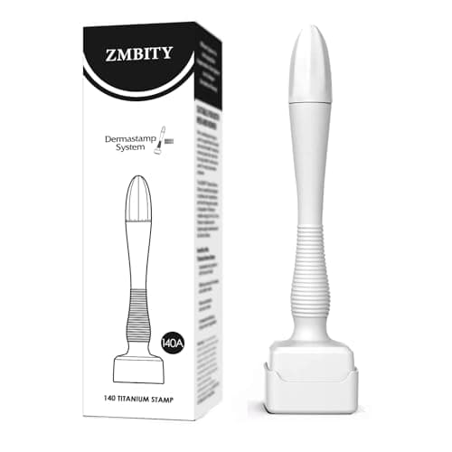 ZMSDBY Titanium Derma Stamp Review 2025 – 0.25mm Beginner Test