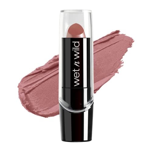 wet n wild Silk Finish Lipstick Review – Dark Pink Frost 2024