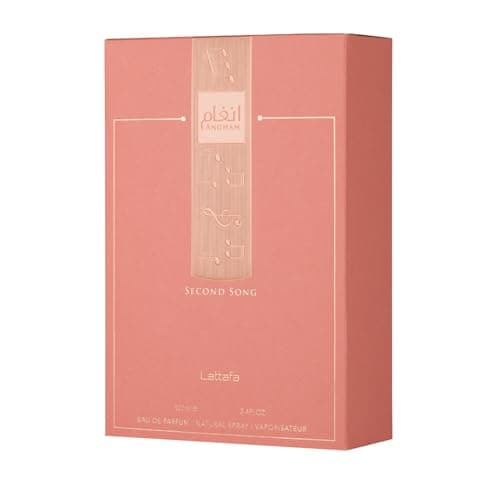 Lattafa Angham Second Song Eau de Parfum 100ml – Unisex Oriental Vanilla Fragrance, Long-Lasting Sweet & Creamy Scent