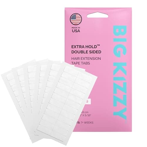 Big Kizzy Haarverlängerung Klebeband Test – 72 Tabs Extra Hold
