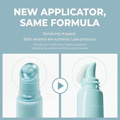Laka Soothing Prep Lip Mask, Cooling Peel Off Korean Lip Mask, Gentle Exfoliator for Lips, Hygienic & Easy Application, Daily Lip Care, K-Beauty​, 0.33 fl.oz