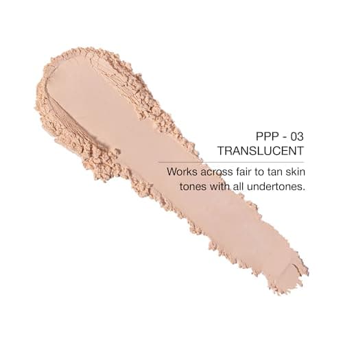 KimChiChic Beauty Puff Puff Pass Set and Bake Setting Powder for Makeup, Extra Fluffy Loose Face Powder Poof, Soft Natural Face Makeup for Uneven Skin Tone, 03 Translucent