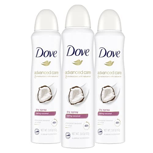 Dove Advanced Care Dry Spray Antiperspirant Review: Coconut Scent Worth It?
