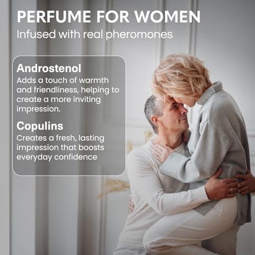 GODA Pheromones Perfume for Women – The Original – Long-Lasting Women's Fragrances with Jasmine and Rose, Vegan & Cruelty-Free – 15ml/0.50 fl. oz