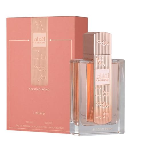 Lattafa Angham Second Song Eau de Parfum 100ml – Unisex Oriental Vanilla Fragrance, Long-Lasting Sweet & Creamy Scent