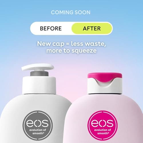 eos Shea Better Body Lotion, Fresh & Cozy, 24-Hour Moisture Skin Care, Lightweight & Non-Greasy, Natural Shea, Vegan, 16 fl oz