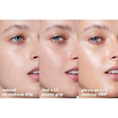 e.l.f. Power Grip Primer + 4% Niacinamide, Gel-Based & Hydrating Face Primer, Evens Skin & Brightens, Grips Makeup, Vegan & Cruelty-Free, 0.8 Fl Oz