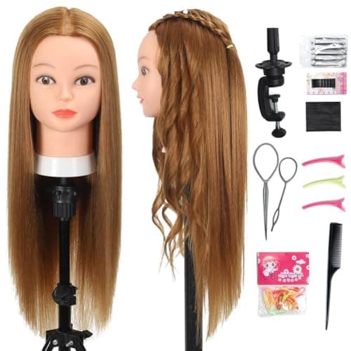 Tête de Mannequin Opini Cheveux Humains 80% – Notre Avis Complet