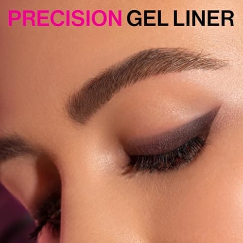 wet n wild Mega Last Breakup Proof Waterproof Retractable Gel Eyeliner - Ultra Pigmented 16-Hour Long Wear, Smudge Proof Satin Finish Formula, Cruelty-Free & Vegan - Charcoal