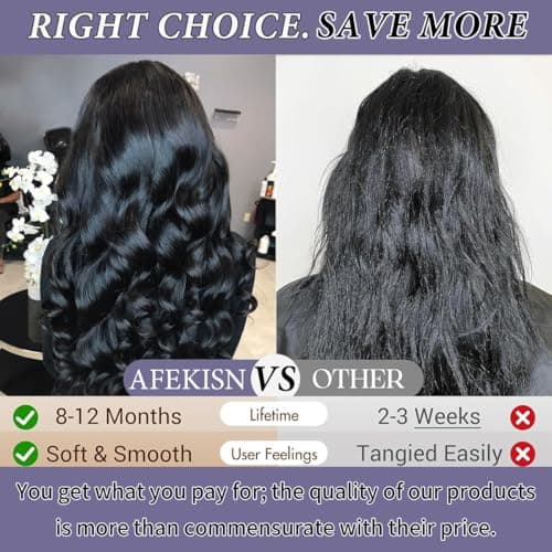 30 Inch 13x6 Lace Front Wigs Human Hair Pre Plucked 200% Density Body Wave HD Transparent Lace Frontal Wigs For Women Can Last 6-9 Months Tangle-Free Natural Color Glueless Wigs with Baby Hair