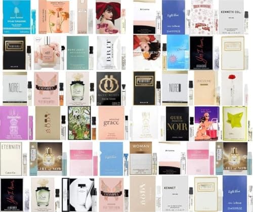 JRoBeauty Perfume High End Fragrance Samples Set for Women - (Pack of 12 Sample Vials)
