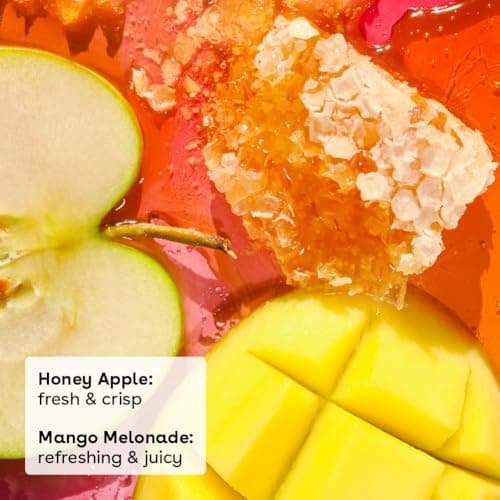 eos Natural Shea Lip Balm, Honey Apple & Mango Melonade, All-Day Moisture, Lip Care Products, 0.14 oz, 2-Pack