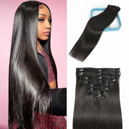 LORIEN Clip in Haar Extensions Review – 18 Inch Braziliaanse Remy Haar