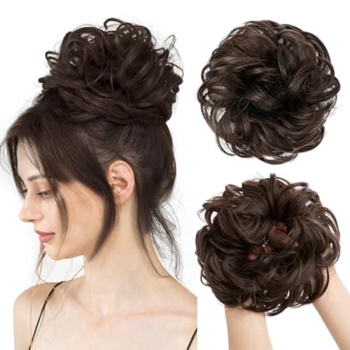 CJL HAIR Messy Bun Haarstuk Review – Dikke Synthetic Chignon Test