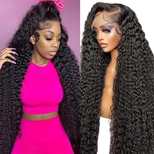 Test Mèche Frontale JTMMP 13x6 Deep Wave Cheveux Humains 26 Pouces
