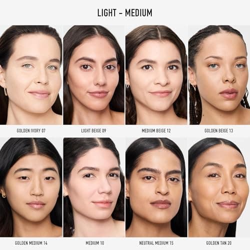 Original Loose Powder Foundation SPF 15, Medium Beige 12, Vegan, Cruelty-Free & Dermatologist-Tested