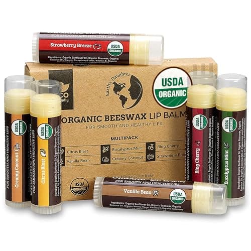 Earth's Daughter Organic Lip Balm Review – 6-Pack Honest Test