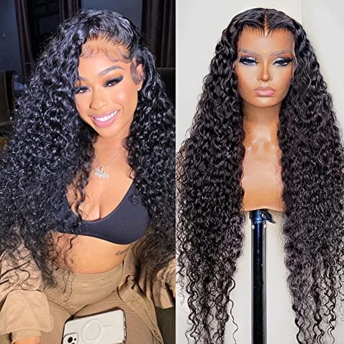 SNJON Water Wave 13x6 Lace Front Wig Review – 180 Density