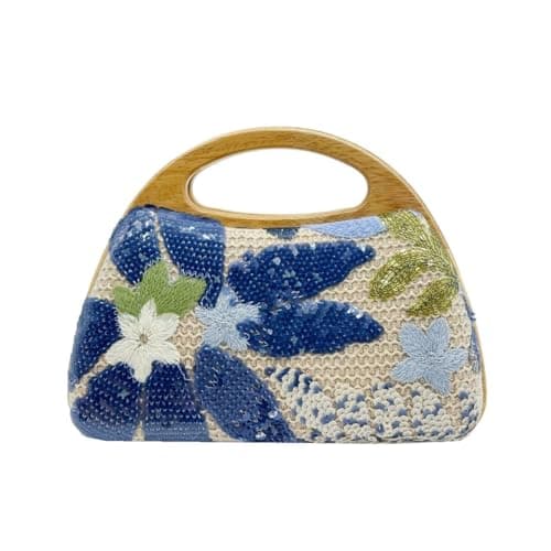 UMREN Sequin Embroidered Handbag Review – Is This Straw Clutch Worth It?