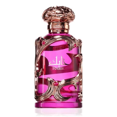 Lattafa Habik – Floral, Fruity, Fresh, Musky – Eau de Parfum Spray Long-Lasting Fragrance for Women, 3.4 Ounce / 100 ml