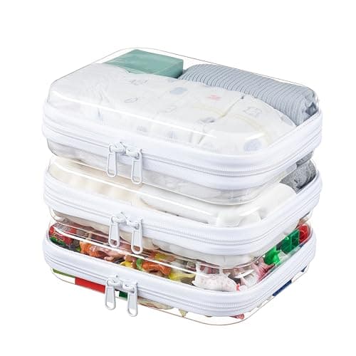 WELPIRT Clear Zipper Pouches Review: 3-Pack Hard Shell Organizer Worth It?
