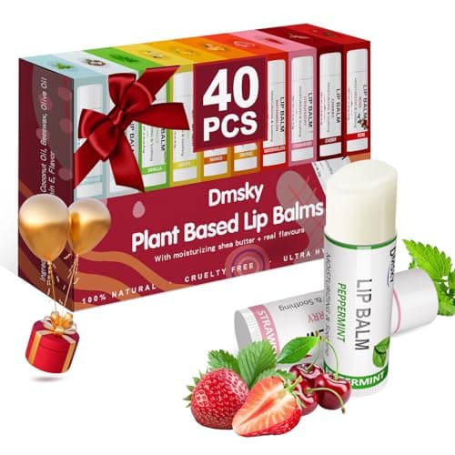 40 Pack Lip Balm Bulk Review: Natural Variety Pack Tested