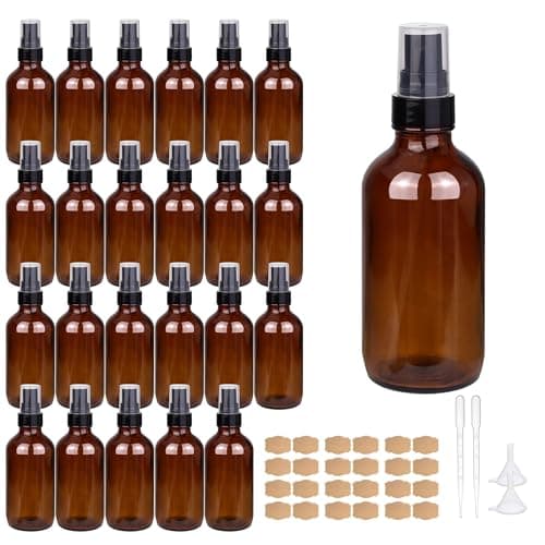GIVAMEIHF Amber Glass Spray Bottles Review – 24-Pack Worth the Hype?
